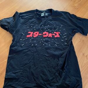 Uniqlo x Star Wars Japanese Logo Tee Sz M